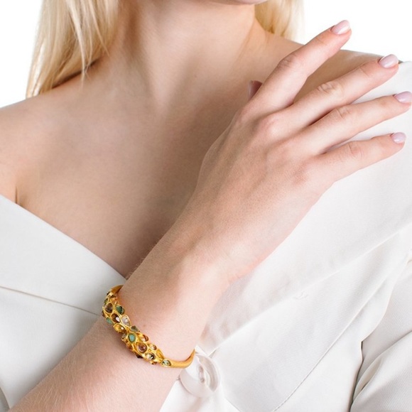 Alexis Bittar Archive Elements Spring Stone Studded Small Cuff

$325 - Picture 2 of 11